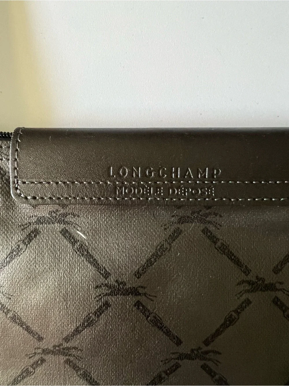 Longchamp Le Pliage LM Pewter Large - Picture 4 of 15